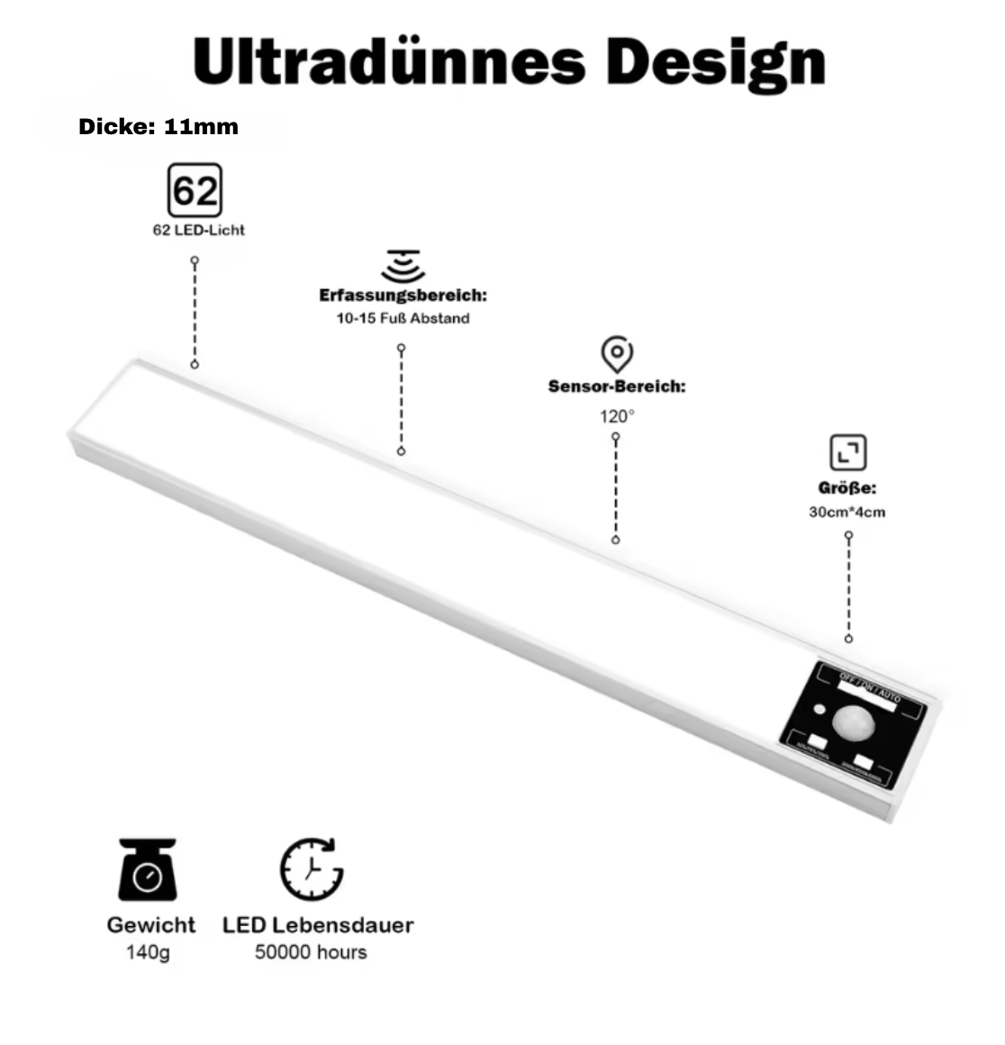 LumiFlex-Intelligentes Bewegungslicht